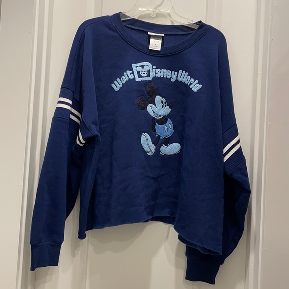 Disney World Cropped Sweatshirt - Brand New - Picture 1 of 7